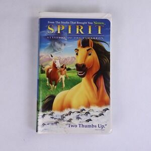 Spirit Stallion of the Cimarron VHS DreamWorks Animated Movie 2002 Clamshell